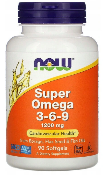 Now Foods Omega 3-6-9 90 Softgel ist ein Nahrungsergänzungsmittel, das mit seinen Omega-6- und Omega-9-Fettsäuren das Herz-Kreislauf-System unterstützt. Diese essentiellen Fette haben entzündungshemmende Eigenschaften und machen.