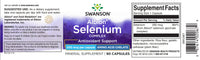 Vorschaubild für Selen-Komplex - 200 mcg 90 Kapseln Albion Chelated - Etikett
