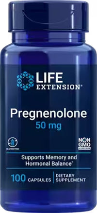 Vorschaubild für Pregnenolon 50 mg 100 Kapseln - Front 2