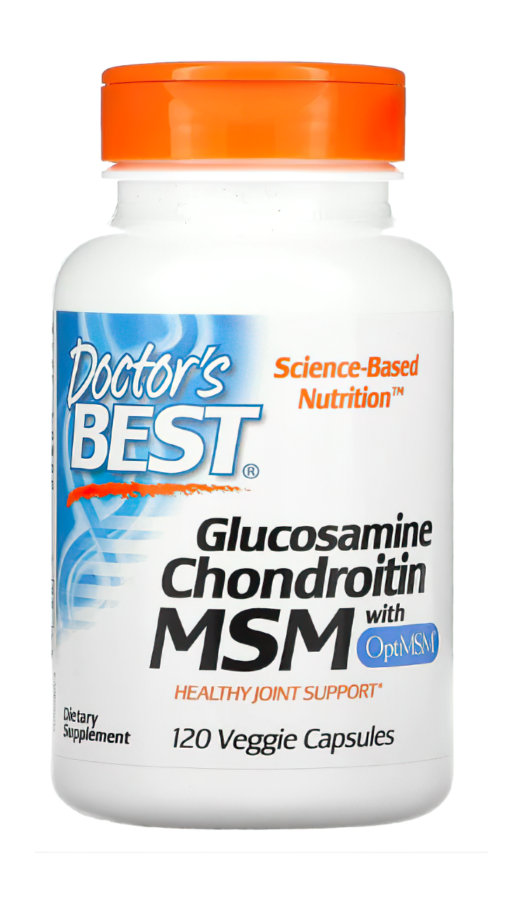 Doctor's Best Glucosamin Chondroitin MSM 120 Kapseln.
