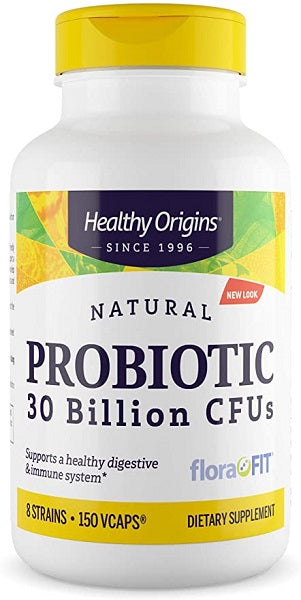 Healthy Origins Probiotic 30 Billion CFU 150 Veggie-Kapseln unterstützt ein gesundes Immunsystem durch die Förderung einer ausgewogenen Darmflora.