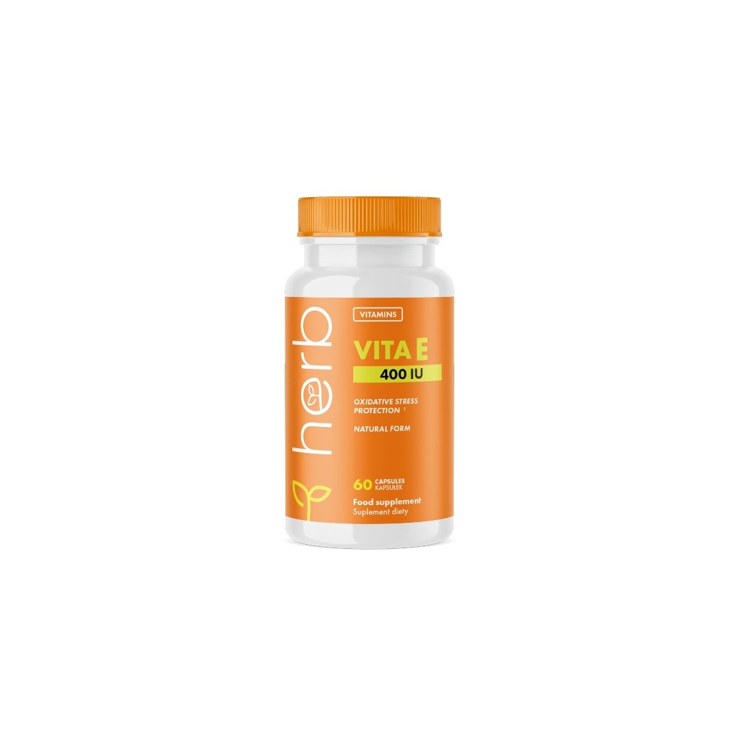 Vitamin E 400 IU 60 Capsules - front