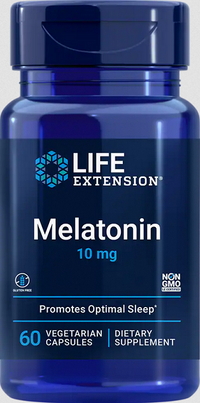 Vorschaubild für Melatonin 10 mg 60 Veggie-Kapseln - Front 2