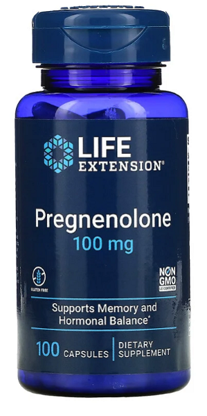 Pregnenolon 100 mg 100 Kapseln - Front 2