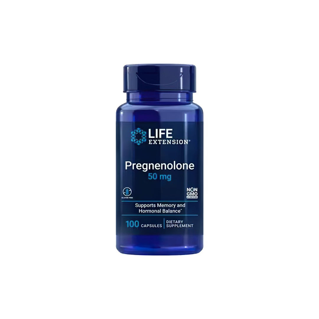 Pregnenolon 50 mg 100 Kapseln - Vorderseite