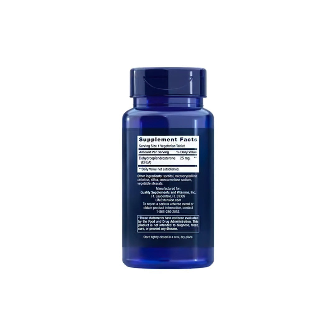 DHEA 25 mg 100 pflanzliche Mundspültabletten Media 1 von 3 - Ergänzende Fakten