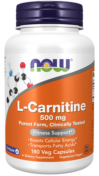 Vorschaubild für L-Carnitin 500 mg 180 Veggie-Kapseln - Front 2