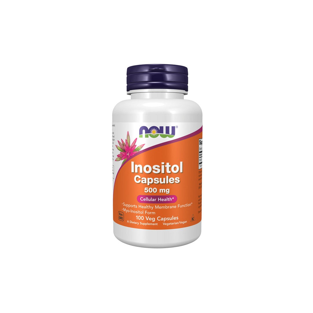 Now Foods Inositol 500 mg 100 pflanzliche Kapseln.