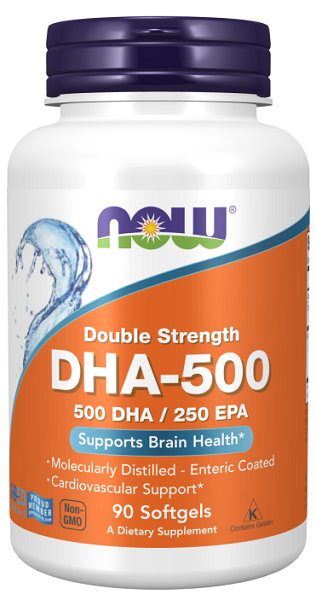 Now Foods DHA-500 EPA-250 90 Weichkapseln.