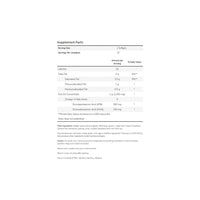 Vorschaubild für Eine Tabelle mit den Inhaltsstoffen des Now Foods Omega-3 180 EPA/120 DHA 30 softgel, die die wichtigsten SEO-Keywords hervorhebt: Omega-3 und Fischöl. Die Tabelle steht auf einem sauberen weißen Hintergrund, der eine leicht lesbare Präsentation ermöglicht.