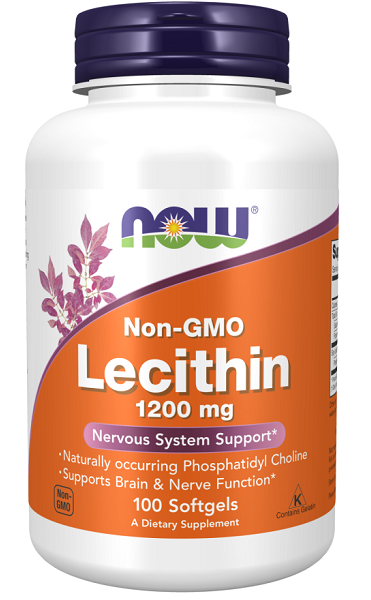 Lecithin 1200 mg 100 Weichkapseln - Front 2