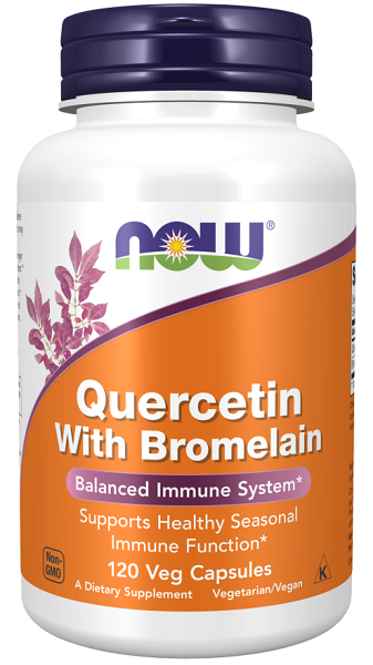 Now Foods Quercetin mit Bromelain 120 Veggie-Kapseln ist ein kraftvolles Ergänzungsmittel, das das Immunsystem und die saisonale Immunfunktion unterstützt. Diese einzigartige Formel kombiniert die Vorteile von Quercetin und Bromelain, um.