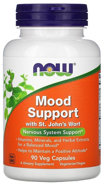 Verbessere deine positive Einstellung und fördere eine ausgeglichene Stimmung mit Now Foods Mood Support 90 Veggie-Kapseln.