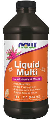 Vorschaubild für Now foods liquid multi vitamin & mineral.