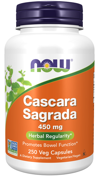 Now Foods Cascara Sagrada 450mg 250 Kapseln.