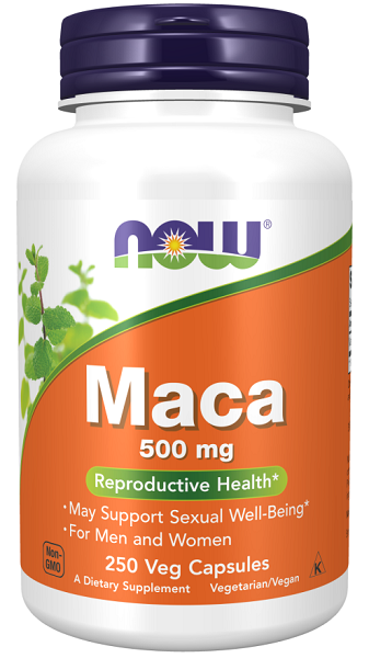 Now Foods Maca 500 mg 250 Veggie-Kapseln.