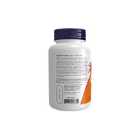 Thumbnail for White supplement bottle with an orange label featuring Now Foods Vitamin C-1000 with Rose Hips 100 Tablets and nutritional information, with a purple cap, isolated on a white background.