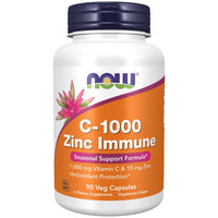 Thumbnail for C-1000 Zinc Immune 90 Veg Capsules - front