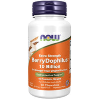 Daumennagel für BerryDophilus Extra Strength 10 Billion 50 Chewables - Vorderseite