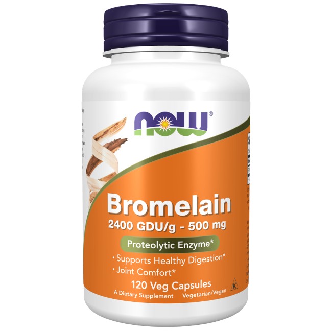 Bromelain 500 mg 120 Veg-Kapseln - vorne