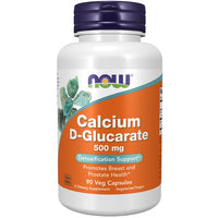 Thumbnail for Calcium D-Glucarate 500 mg 90 Veg Capsules - front 