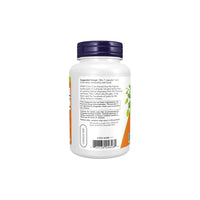 Thumbnail for Rear view of a white Now Foods supplement bottle with label detailing suggested usage, ingredients including Cat's Claw Extract 334 mg, and company contact information.