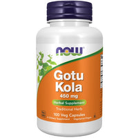 Thumbnail for Gotu Kola 450 mg 100 Veg Capsules - front