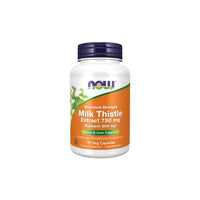 Thumbnail for Milk Thistle Extract 750 mg Silymarin (600 mg), Maximum Strength 90 Veg Capsules - front