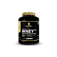 Thumbnail for A stylish black and gold tub of Nutri Pro Sport's Whey PRO Whey Protein Concentrate in Cookie with Cream Flavour showcases bold text emphasizing its nutritional information on a clean white background, enriched with amino acids for optimal performance.