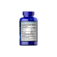 Vorschaubild für Eine Flasche Puritan's Pride Glucosamin Chondroitin MSM 120 Kapseln mit einem Etikett darauf.