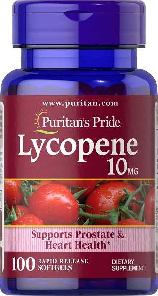 Puritan's Pride Lycopin 10 mg 100 sgels.