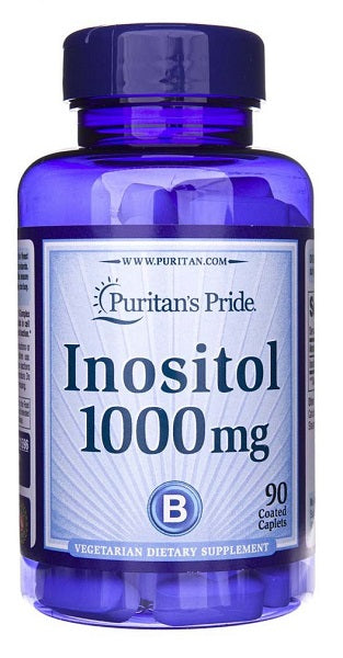 Puritan's Pride Inositol 1000 mg 90 Kapseln.