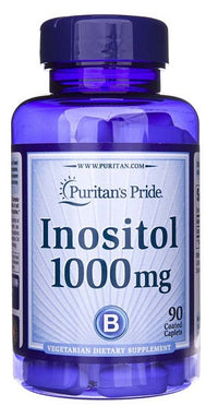 Vorschaubild für Puritan's Pride Inositol 1000 mg 90 Caplets.