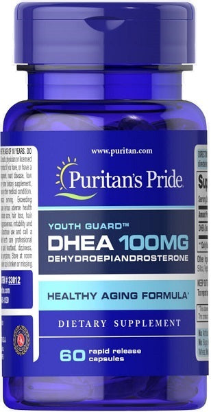 Puritan's Pride DHEA 100 mg 60 Kapseln.