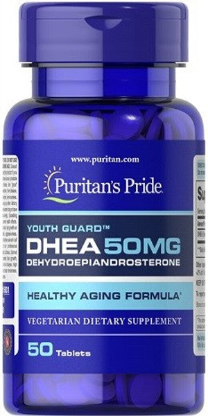 Puritan's Pride DHEA 50 mg 50 Tabletten.