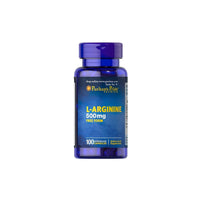 Vorschaubild für L-Arginin 500 mg in freier Form 100 Kapseln - Vorderseite