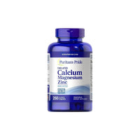 Vorschaubild für Chelated Calcium Magnesium Zink 250 überzogene Kapseln - Vorderseite