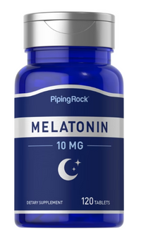 Vorschaubild für PipingRock Melatonin 10 mg 120 tab.
