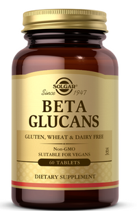 Vorschaubild für eine Flasche Solgar Beta-Glucane, ein Nahrungsergänzungsmittel.