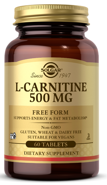 L-Carnitin 500 mg 60 Tabletten - Front 2