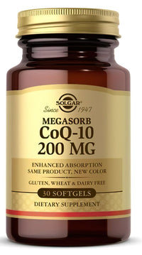 Vorschaubild für Solgar - Megasorb CoQ-10 200 mg 30 Weichkapseln.
