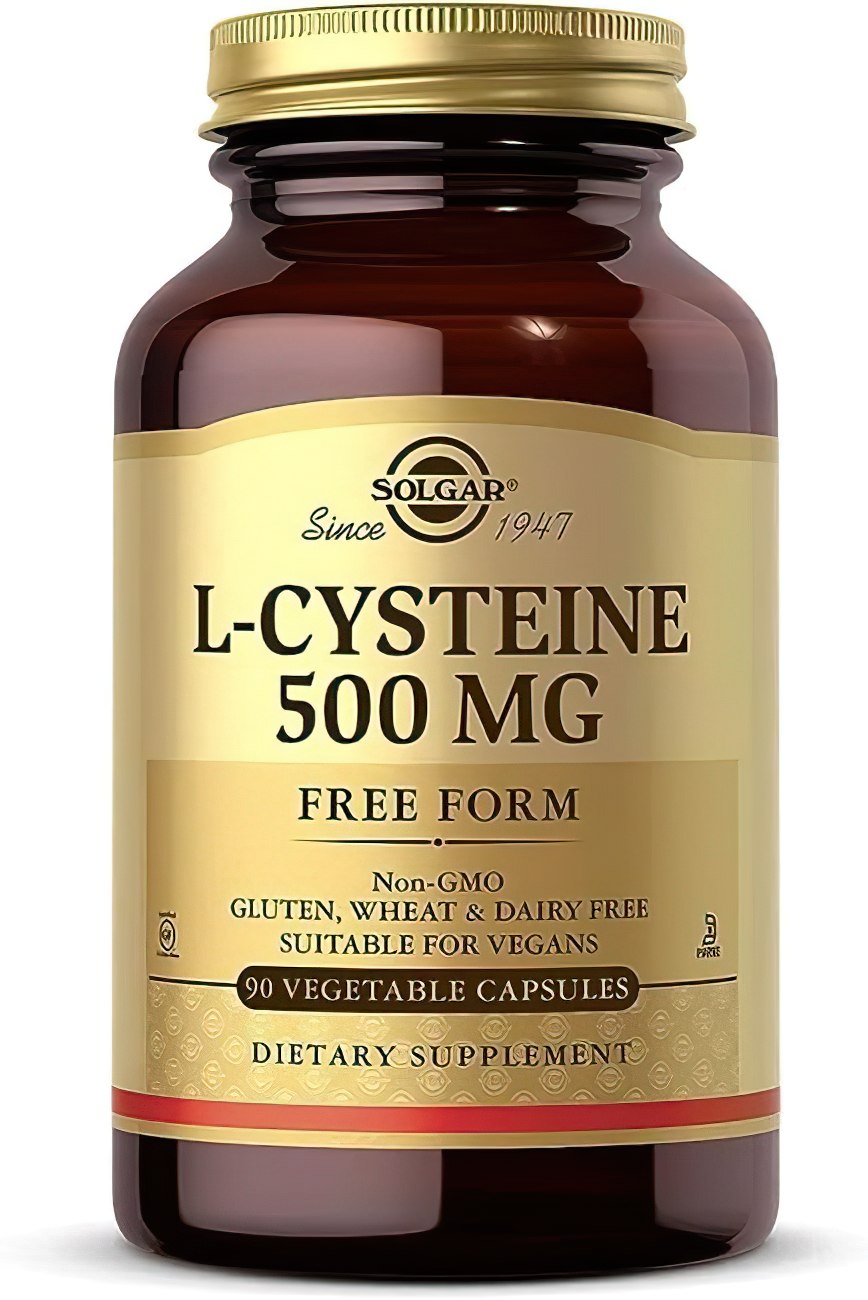 L-Cystein 500 mg 90 pflanzliche Kapseln - Front 2
