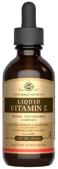Vorschaubild für Eine Flasche mit flüssigem Vitamin E.