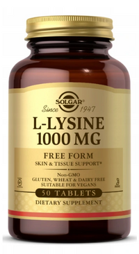 Vorschaubild für L-Lysin 1000 mg 50 Tabletten - Front 2