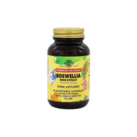 Thumbnail for A bottle of SFP Boswellia Resin Extract 60 Vegetable Capsules by Solgar on a white background, promoting joint integrity for the musculoskeletal system.