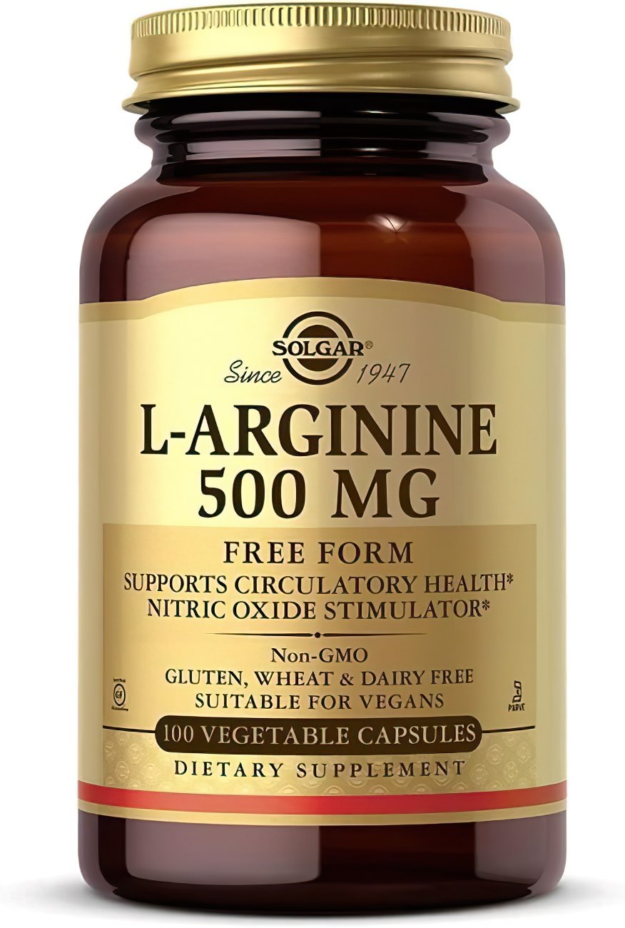 L-Arginin 500 mg 100 vcaps - Front 2