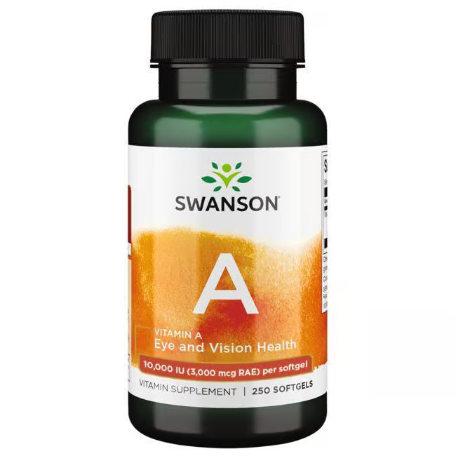 Vitamin A 10000 IU 250 Softgels