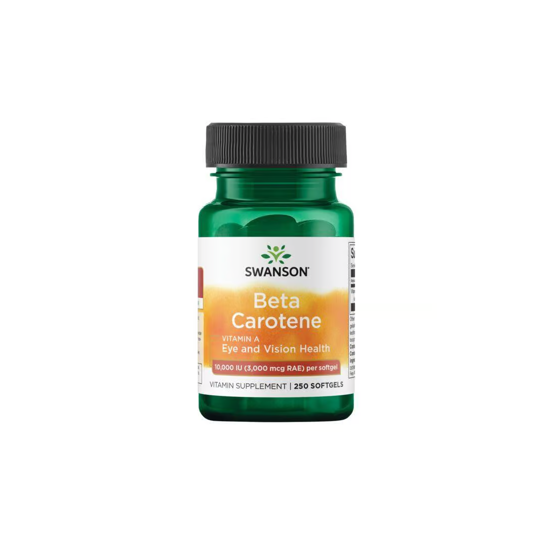 Beta-Carotene (Vitamin A) 10000 IU 250 Softgels