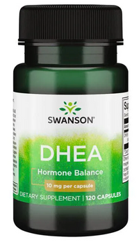 Vorschaubild für Swanson's DHEA - 10 mg 120 Kapseln Hormonhaushalt Kapseln.
