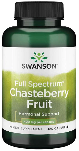 Swanson Chasteberry Fruit - 400 mg 120 Kapseln.
